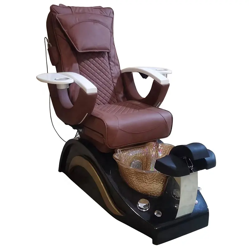 Luxury Nails Equipment pedicure Chair with Manipulator electric Massage Function Foot Spa Manicure Pedicure chair