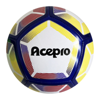 Ballons de football de haute qualité cousus à la machine, taille 5, gonflables, pour l'entraînement des clubs, l'école, les exercices sportifs