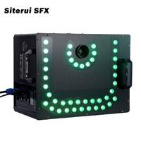 SITERUI SFX Nouveau Modèle 3000W LED Double Pompe à Huile et Chauffage Machine à Fumée Puissantes Geysers avec Contrôle Filaire DMX pour Scène Clubs et Bars