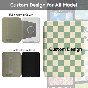 Weihnachtsthema Individuelle Smarte Magnetische E-Book-Hüllen PU-Leder Kindle Paperwhite 12. Generation 2024 Schutzhülle Transparente Rückseite Handschlaufe - Product Image 4