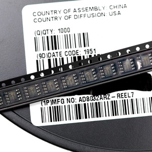 AD8032ARZ-REEL7 kép công suất thấp 8-soic điện áp thông tin phản hồi khuếch đại đường sắt-to-rail tuyến tính Bộ khuếch đại và so sánh - Product Image 2