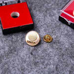 Distintivo Scolastico Personalizzato in Lega di Zinco, Spilla Smaltata Placcata Oro con Logo Inciso, Distintivo Dipinto di Personaggi TV e Film Personalizzabile - Product Image 4