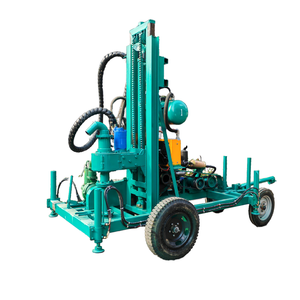 1200KG <strong>Low</strong> Consumption <strong>High</strong> Efficiency Easy Operation Four Wheels Diesel Hydraulic Drilling <strong>Rigs</strong> for Water Well - Product Image 2