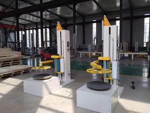 Mini <b>Pallet</b> Stretch Wrapper/ Small Carton Box Packing Machinery Carton Wrapping Machine - Product Image 3