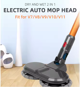Piezas de repuesto para aspiradora eléctrica Dysons V7 V8 V10 V11 V15 <span class=keywords><strong>V12</strong></span>, cabezal de <span class=keywords><strong>cepillo</strong></span> para fregona de limpieza de suelo húmedo y seco con tanque de agua - Product Image 6