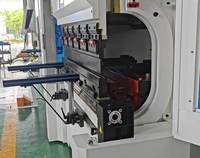 Mini Prensa Plegadora Eléctrica de 40T 1250mm con controlador DELEM D53TX