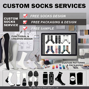 Scarpe Calzino Personalizzate per Neonati, Scarpe da Passeggio per Bambini, Pantofole Antiscivolo per Neonati con Suola Morbida <span class=keywords><strong>in</strong></span> <span class=keywords><strong>Gomma</strong></span>, Sneakers per Bambini e Bambine - Product Image 4