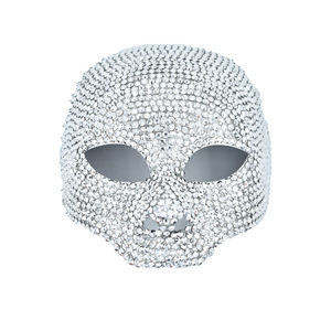 Mascarilla facial de diamante de tendencia personalizada para fiesta de baile de maquillaje de vacaciones para extraterrestres con gotas de agua - Product Image 1