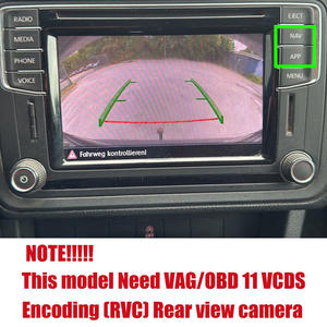 Greyi המכונית מצלמה מקורית נתונים דינמי מסלול עבור <span class=keywords><strong>vw</strong></span> caddy 2k 2016 ~ 2020 mib2 יחידה חניה גיבוי מצלמה ללא תקע & לשחק - Product Image 5