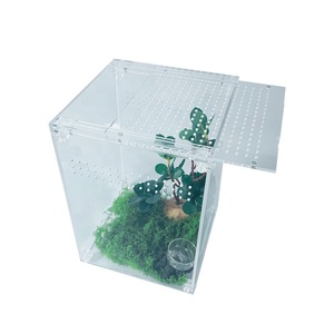 Boîte de terrarium en acrylique personnalisée haute transparence pour l'élevage et l'exposition des <span class=keywords><strong>reptiles</strong></span> - Product Image 1
