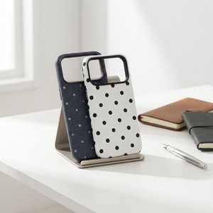 Funda de Cuero Premium a Prueba de Golpes para <span class=keywords><strong>iPhone</strong></span> 18 Pro Max, con Tecla de Acceso Rápido Sensible a la IA, Diseño de Puntos, Parachoques Magnético - Product Image 1