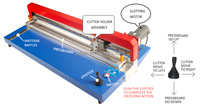 Machine à rainurer manuelle GoldPaddy à moteur électrique pour papier, carton rigide, boîtes cadeaux – Haute efficacité