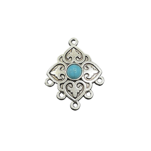 Coiffes, chapeaux, vêtements, ceintures, ornements capillaires, <span class=keywords><strong>bijoux</strong></span> de front, turquoise, <span class=keywords><strong>bijoux</strong></span> artisanaux en alliage DIY pour les groupes ethniques yiw - Product Image 4