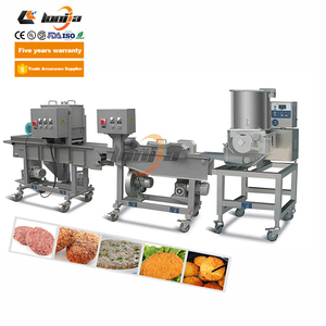 Xinlongjia เครื่องทำเบอร์เกอร์อุตสาหกรรม6ชิ้นเครื่องทำไส้เนื้อแช่แข็ง - Product Image 6