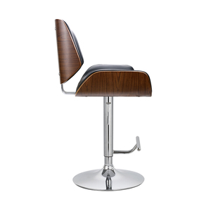 Hiện đại thanh ghế 360 độ điều chỉnh kim loại vòng cơ sở xoay truy cập Chiều cao Bentwood bar cafe ghế - Product Image 3