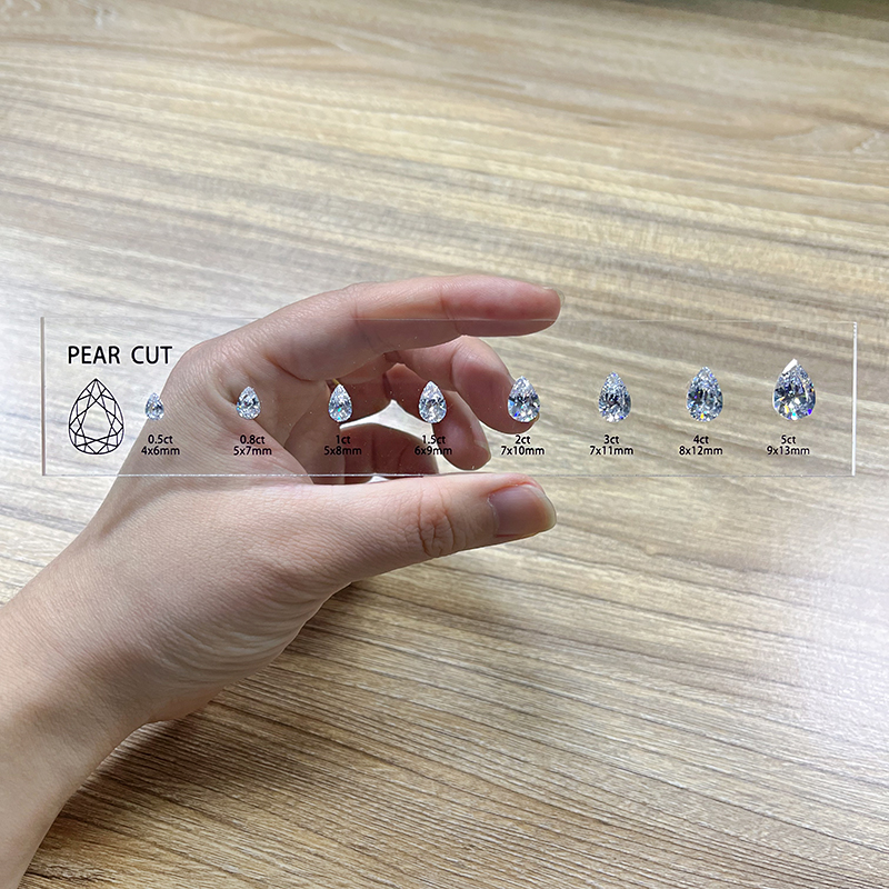 Tableau des tailles pour coupe poire