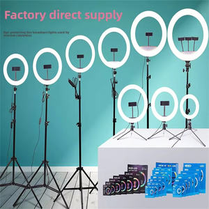 Anneau lumineux LED de 10 pouces pour photographie, lampe d'appoint pour selfie, idéal pour <span class=keywords><strong>YouTube</strong></span>, TikTok, vidéo et diffusion en direct - Product Image 2