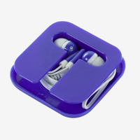 Écouteurs intra-auriculaires promotionnels en étui compact, personnalisables avec logo, cadeau d'entreprise, vente en gros, offres promotionnelles