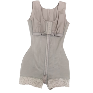 Combinaison amincissante post-opératoire pour femme, jersey à compression élevée, <span class=keywords><strong>ventre</strong></span> <span class=keywords><strong>plat</strong></span>, logo personnalisable, vêtement de mise en forme du corps - Product Image 2