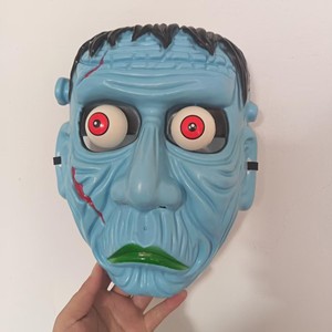 <span class=keywords><strong>Maschera</strong></span> <span class=keywords><strong>di</strong></span> Halloween Blu con Occhi a Molla, Divertente Accessorio per Festival dei Fantasmi, <span class=keywords><strong>Maschera</strong></span> <span class=keywords><strong>Vampiro</strong></span> per Balli in <span class=keywords><strong>Maschera</strong></span> - Product Image 6