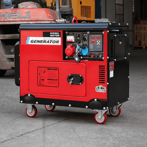 Générateur diesel silencieux portable insonorisé 10KW-20KW Triphasé 400V 50Hz ATS Utilisation sur chantier - Product Image 1
