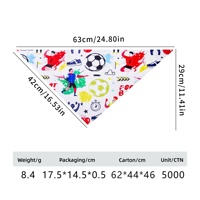 Bandanas pour animaux de compagnie 2026 : Plusieurs styles, confortables et respirants, pour chats et chiens – Accessoires décoratifs