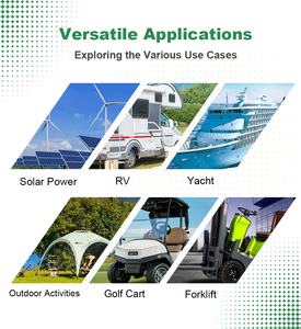 Batterie au <span class=keywords><strong>phosphate</strong></span> de lithium personnalisée 48V 24V 30Ah 40Ah 50Ah 60Ah 100Ah 12V Batterie lithium-ion Pack de batterie Lifepo4 Stockage domestique - Product Image 6