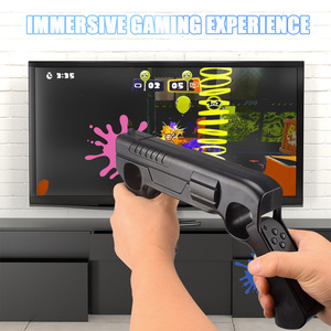 Switch Gun Stock For Nintendo Switch <b>Controller</b> Shooting Game Accessory Motion Sensing Trigger <b>Grip</b> Handle - Product Image 2