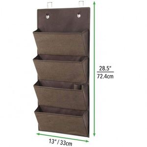 Multifunctional Wall Fabric Office Supplies <b>Storage</b> Organizer Hanging <b>File</b> Folder Organizer - Product Image 2