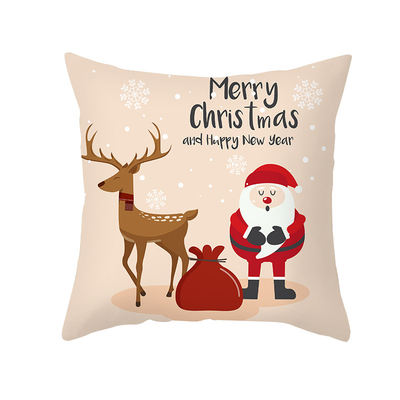 Xihomeli Christmas Pillow Covers Cute Santa Claus Decorative Pillow Cover Coastal Cotton Linen Decor Pillow Case 18x18 Inch for Outdoor Sofa Couch Bed Office Cushion Cover Santa Claus 01 Xihomeli Christmas Pillow Covers Cute Santa Claus Decorative Pillow Cover Coastal Cotton Linen Decor Pillow Case 18x18 Inch for Outdoor Sofa Couch Bed Office Cushion Cover Santa Claus 01
