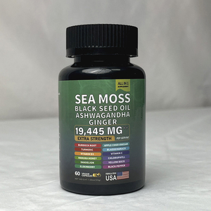 Produttore di Integratori a Marchio Privato: Capsule di Erbe con Fucus Vesiculosus, Bardana, Zenzero, Muschio Marino, Shilajit, Olio di Semi Neri, Ashwagandha - Product Image 3