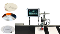 Machine de codage thermique en ligne avec ceinture pour l'impression de codage par lot de numéro de lot de date d'expiration