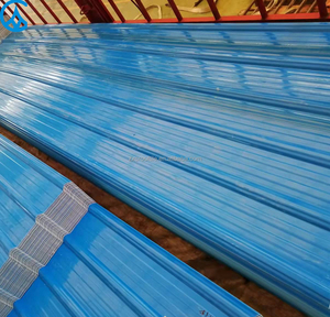 Carport วัสดุครอบตัดการเพาะปลูกฟาร์มยุ้งข้าวลามิเนตสัตว์เลี้ยงสอดคล้องเย็นธรรมดา <span class=keywords><strong>Upvc</strong></span> แผ่น<span class=keywords><strong>หลังคา</strong></span>สี - Product Image 2