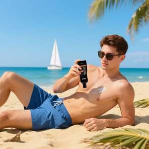 Gran oferta, aceite de bronceado orgánico oscuro vegano Natural de etiqueta privada personalizada con aceite de árbol de té y vitamina E de Aloe Vera - Product Image 3