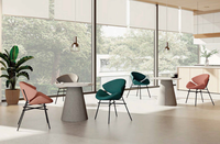 Table basse moderne de luxe nordique avec une capacité de charge élevée pour usage commercial