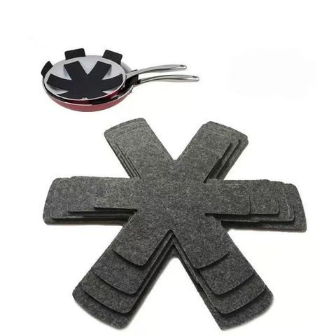 Hot Sale Heat-insulating and Non-slip Pot 3 Pieces Mat Set Designed for Efficient Anti-Scald High-Quality Felt Pot Mat