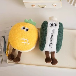 <span class=keywords><strong>Desayuno</strong></span> Juguetes de peluche Tazas de café de felpa Bollos de piña Cartones de leche <span class=keywords><strong>con</strong></span> varias partículas perfumadas Técnicas lavadas - Product Image 6