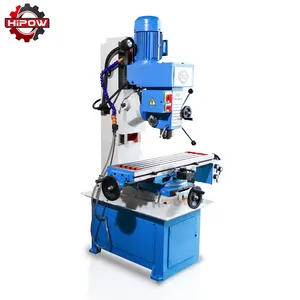 China high quality manual drill mill zx50c drilling and milling machine for metal