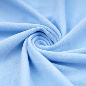 Tela DBP de Poliéster Doble Cepillado Elástica de Color Personalizado y Alta Calidad para Ropa de Bebé - Product Image 5