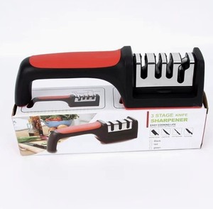 Handheld Quick Knife <b>Sharpener</b> with Three-stage Sharpening Stone for Home Use Perfect for Kitchen Knives and <b>Scissors</b> - Product Image 6
