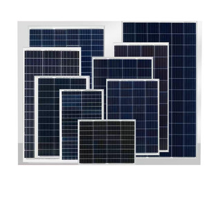 Panel Solar Fotovoltaico Monocristalino de Silicio de 100w 200w 300w 550w para Electricidad Doméstica en Venta - Product Image 1