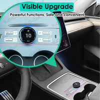 Nouvelle station d'accueil intelligente LCD Y Juniper pour Tesla Model 3 Model Y, port USB, console centrale, station d'accueil pour l'intérieur de la voiture