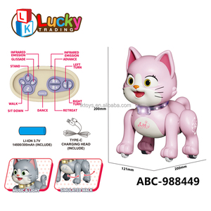 Juguetes Lucky Toys <span class=keywords><strong>de</strong></span> Fábrica Shantou, Gato Robot <span class=keywords><strong>de</strong></span> Control Remoto para Niños Pequeños - Product Image 3