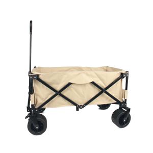 Chariot de camping essentiel pour l'extérieur 330 LBS capacité de charge 150L grande roue <span class=keywords><strong>PVC</strong></span> pour la plage facile à plier effectuer - Product Image 1