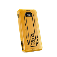 Batterie Li-Polymère Blanche, Station d'alimentation portable et Power Bank 20000 mAh, Charge rapide 22,5 W, Support de charge sans fil
