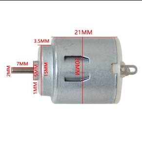 Moteur 140 neuf de marque différente avec poulie, petit moteur CC 3V-6V pour projets DIY et utilisation en mini-voitures - Product Image 1