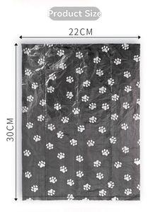 Sacs à déjections canines promotionnels personnalisés avec logo imprimé, écologiques, en plastique et métal, avec crochet, style classique mignon en forme d'os, cadeaux pour chiens - Product Image 2