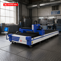 Mesin Pemotong Laser Serat CNC Digital Otomatis 60000W 6025 Pemotong Logam Lembaran Kontrol Cypcut Rel Pandu Hiwin 380V 60Hz
