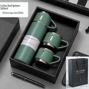 <b>Large</b> Capacity Water Cup Portable Men's and Women's Business <b>Gift</b> <b>Box</b> Set 304 Stainless Steel High-grade Insulated Cup - Product Image 6