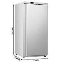 Congelador Vertical de Acero Inoxidable Gastro GMM ECO-600 Litros, Puerta Única, Puerta Interior de Plástico, Control Digital de Temperatura -18°C